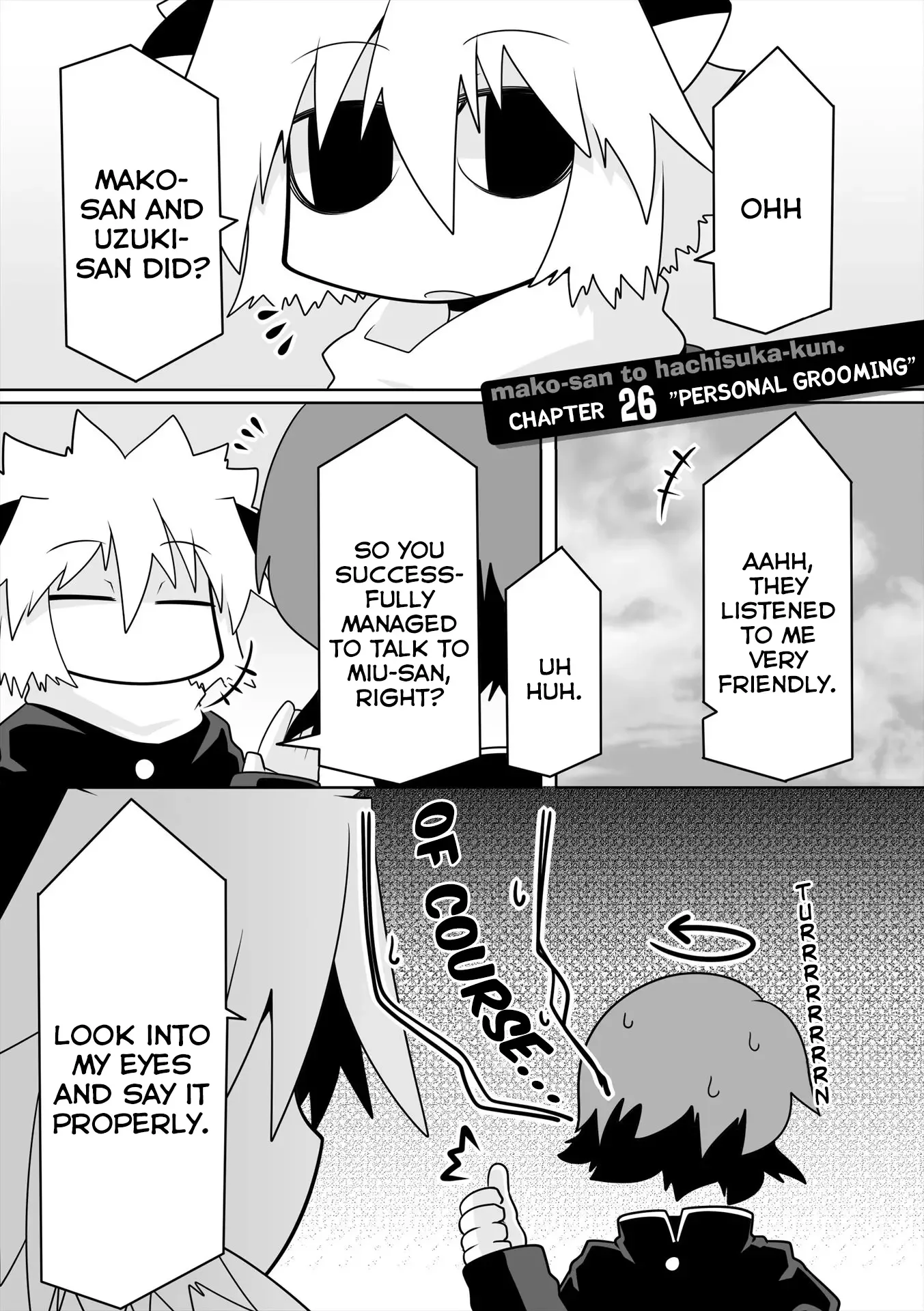 Mako-san to Hachisuka-kun. Chapter 26 page 1