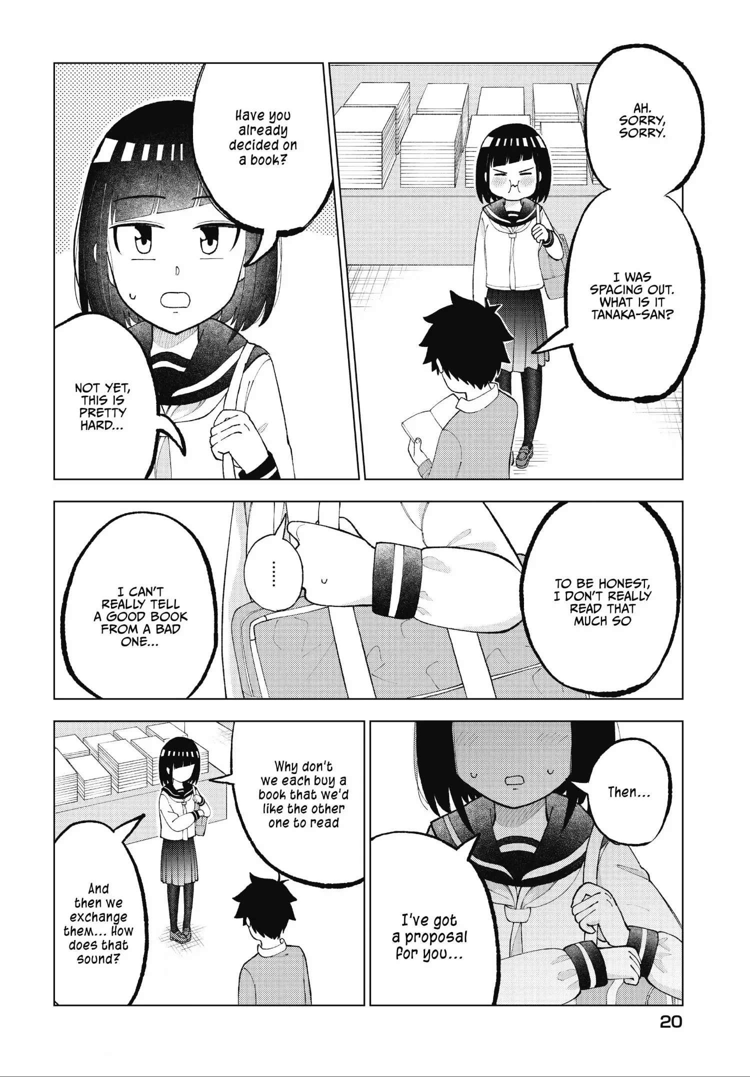 My Classmate Tanaka-San Is Super Scary Chapter 34 page 3