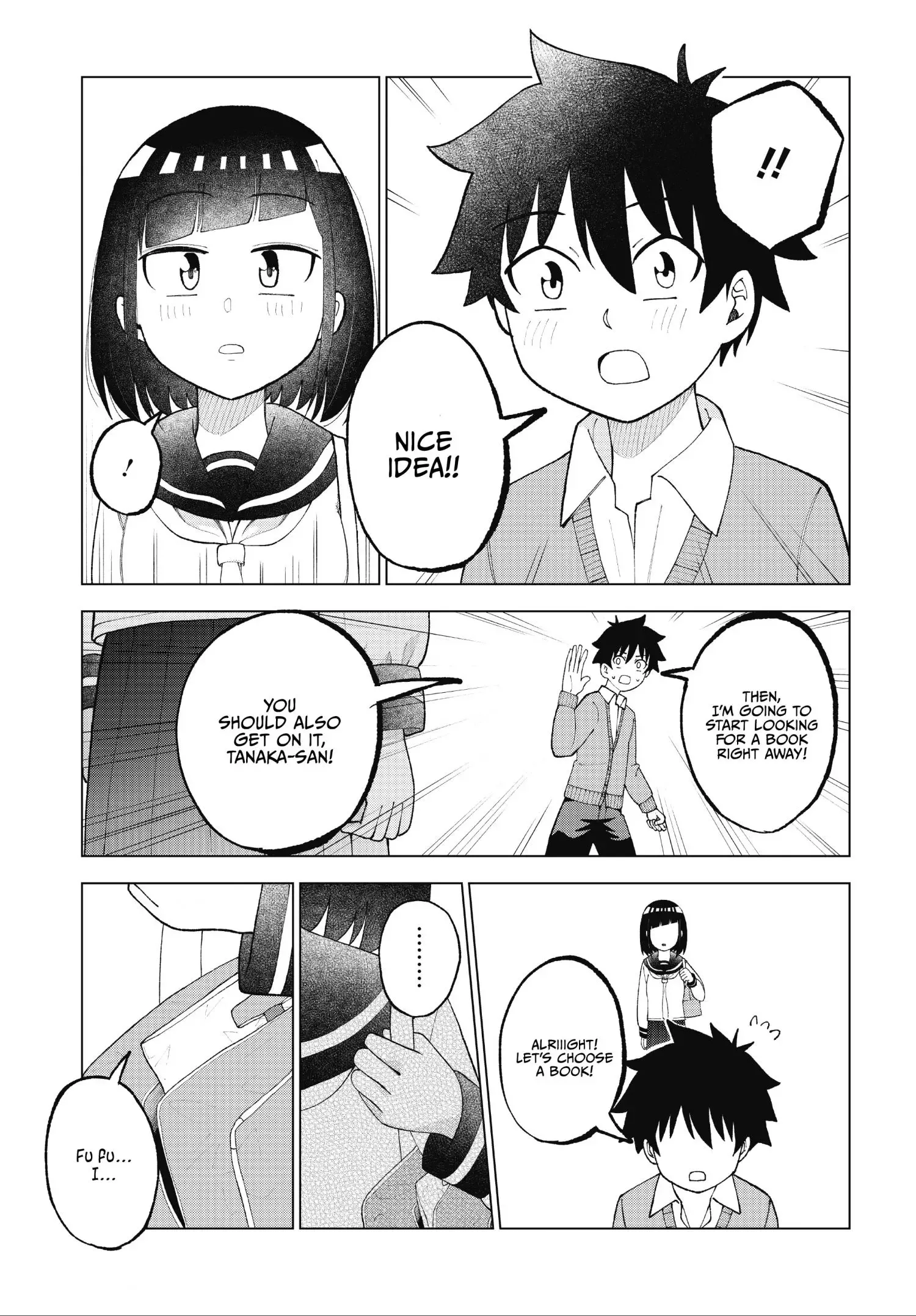 My Classmate Tanaka-San Is Super Scary Chapter 34 page 4