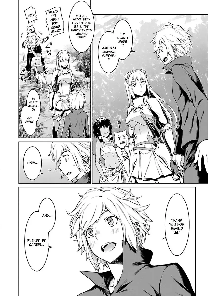 Dungeon ni Deai wo Motomeru no wa Machigatteiru Darou ka Chapter 74 page 4