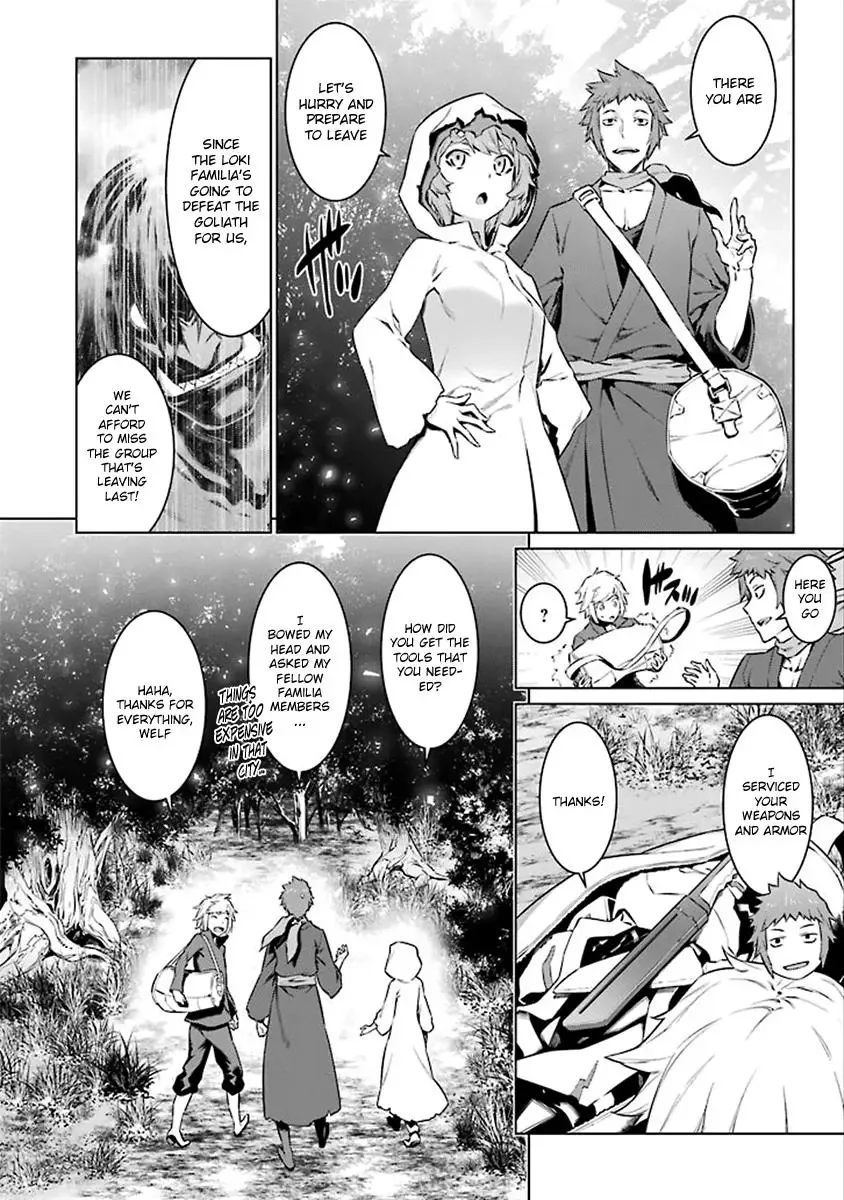 Dungeon ni Deai wo Motomeru no wa Machigatteiru Darou ka Chapter 74 page 6