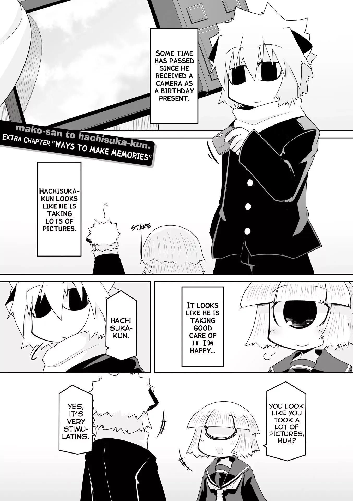 Mako-san to Hachisuka-kun. Chapter 48.5 page 1