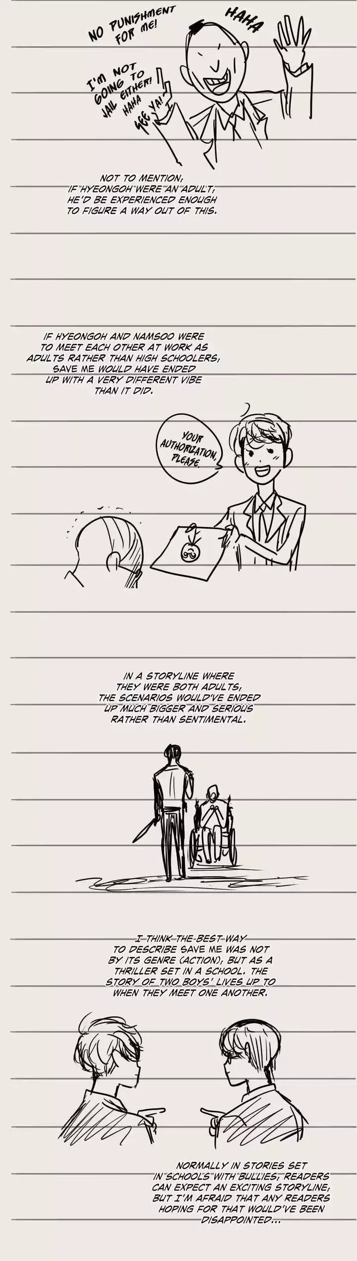 Save me Chapter 63.5 page 8
