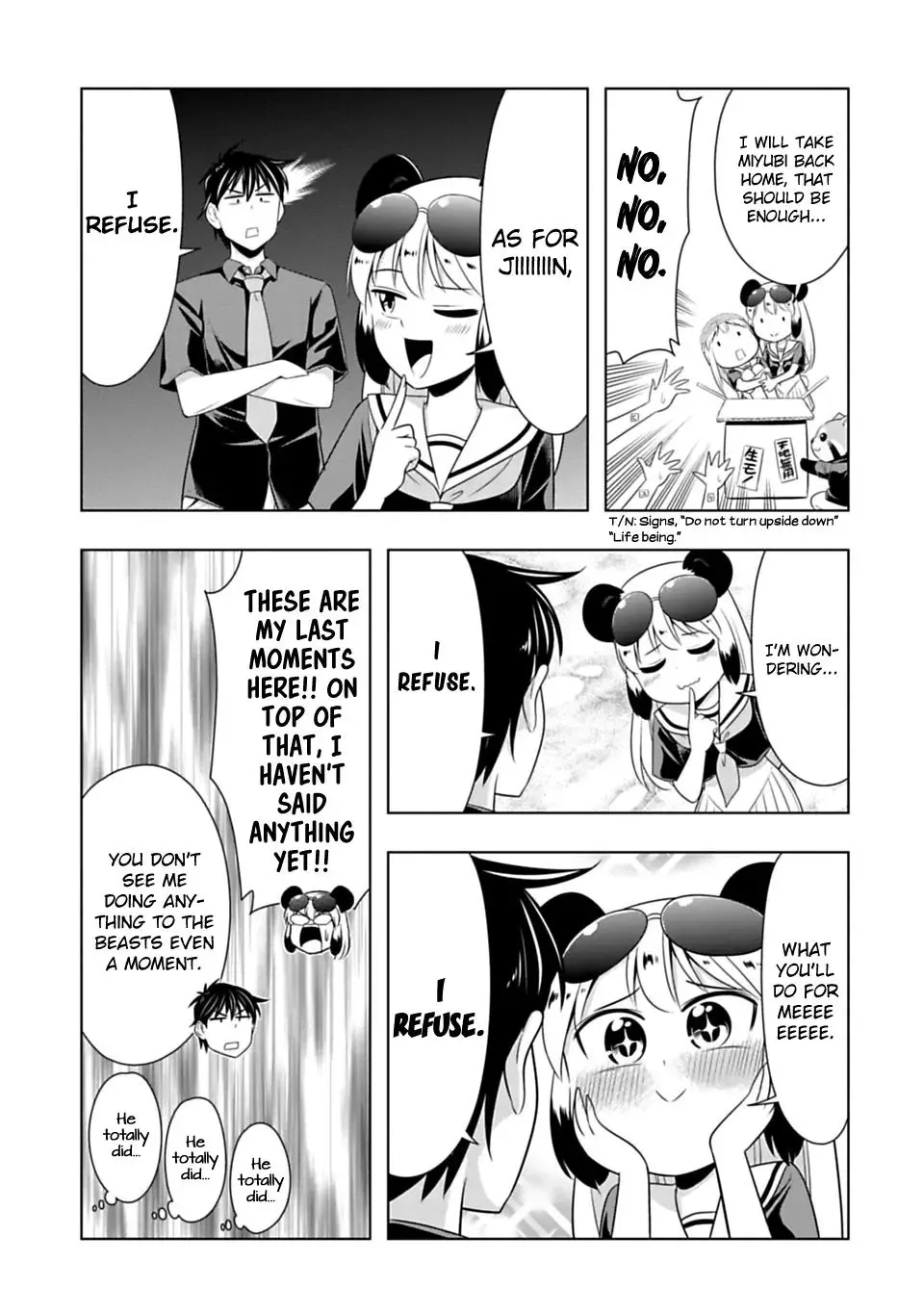 Murenase! Shiiton Gakuen Chapter 40 page 7