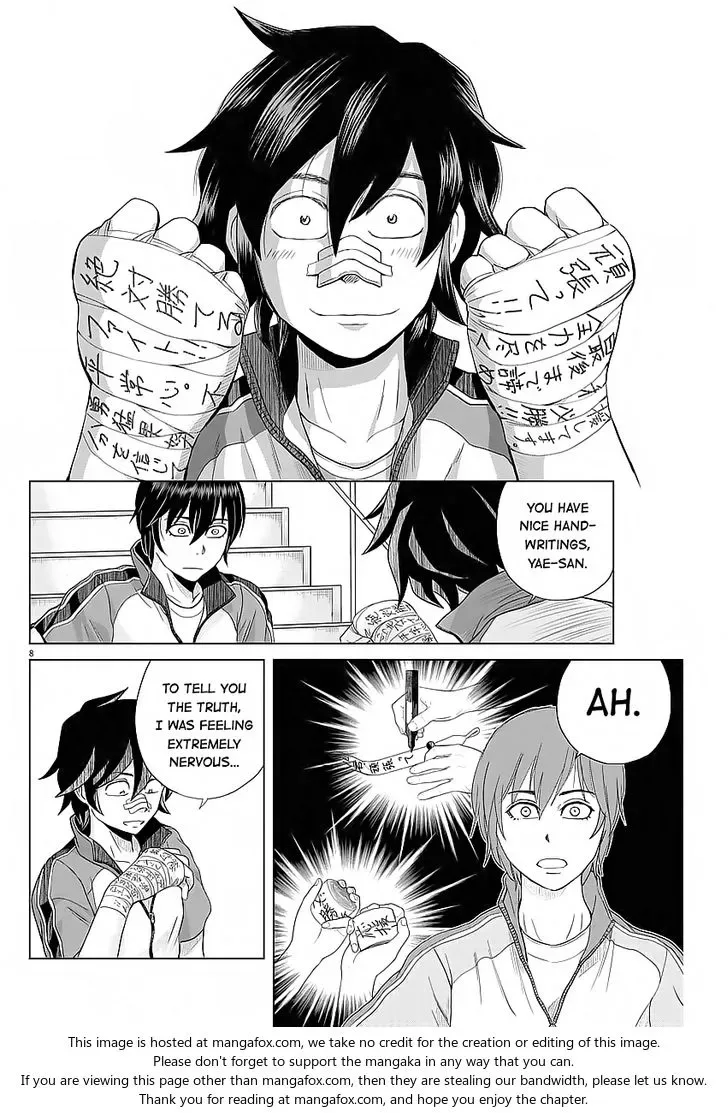 Saotome Senshu, Hitakakusu Chapter 36 page 8