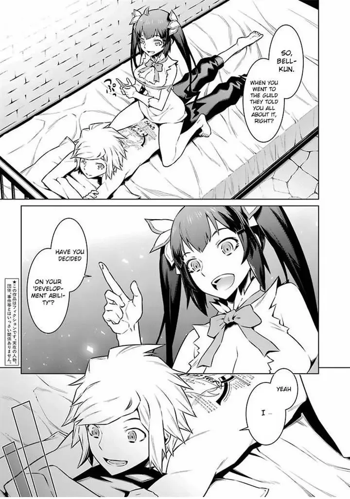 Dungeon ni Deai wo Motomeru no wa Machigatteiru Darou ka Chapter 47 page 4