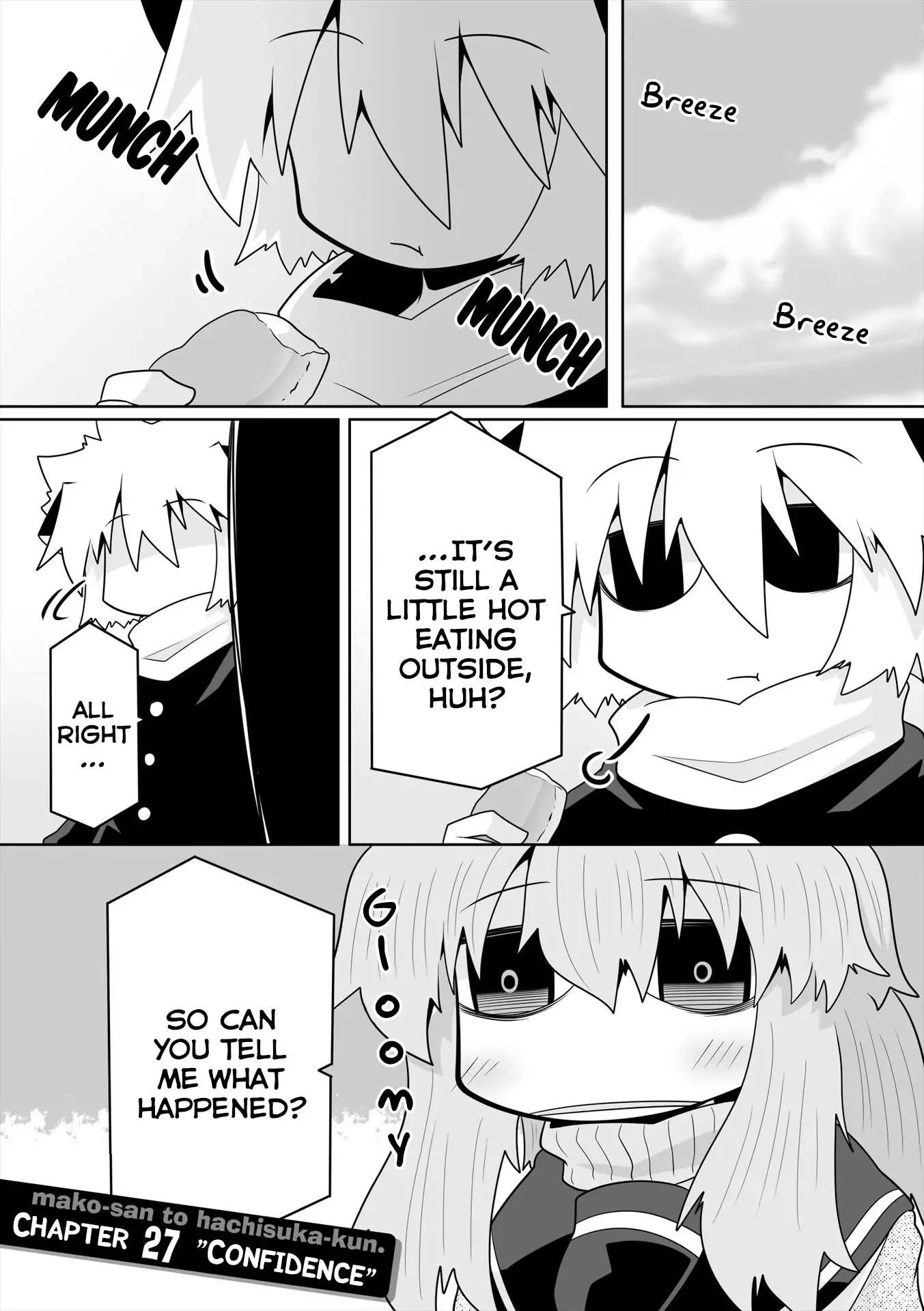 Mako-san to Hachisuka-kun. Chapter 27 page 1