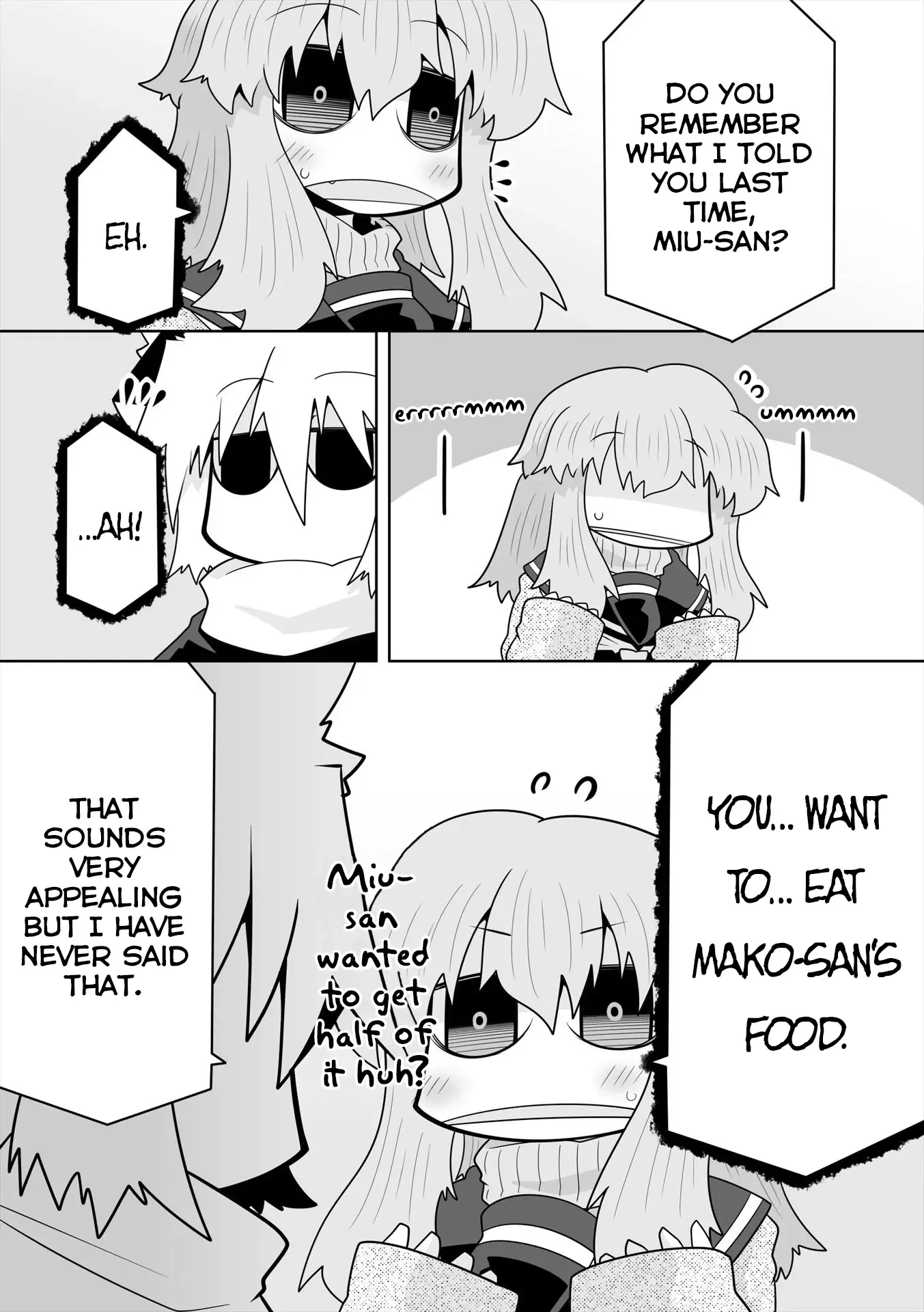 Mako-san to Hachisuka-kun. Chapter 27 page 6