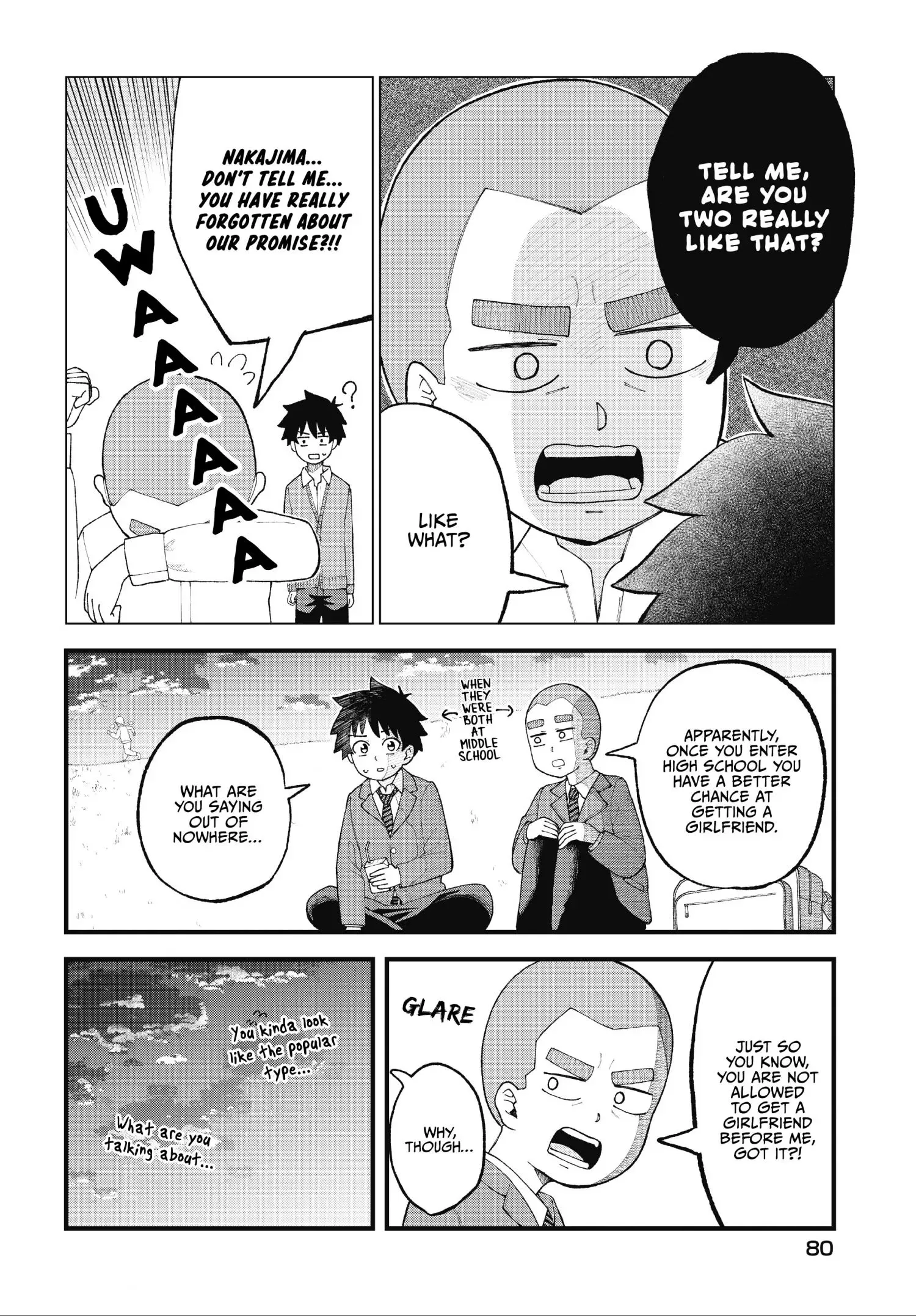 My Classmate Tanaka-San Is Super Scary Chapter 35 page 3