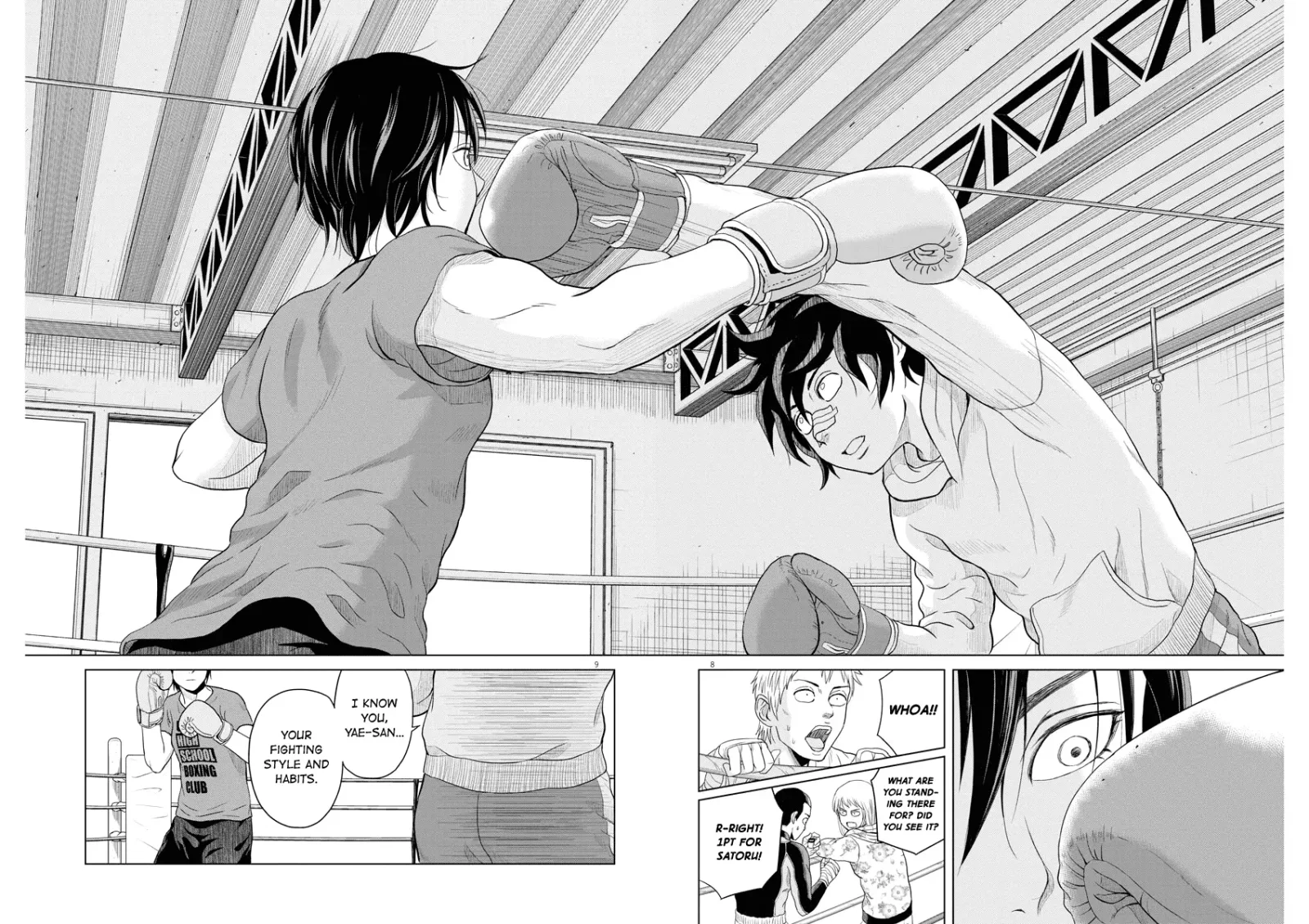 Saotome Senshu, Hitakakusu Chapter 60 page 8