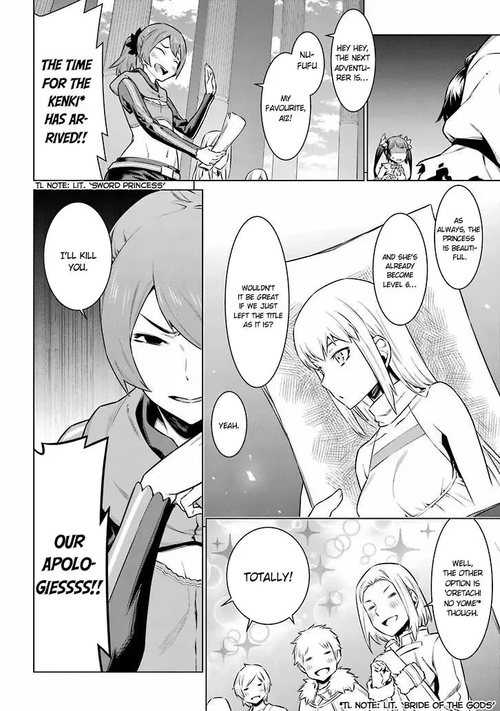Dungeon ni Deai wo Motomeru no wa Machigatteiru Darou ka Chapter 48 page 10