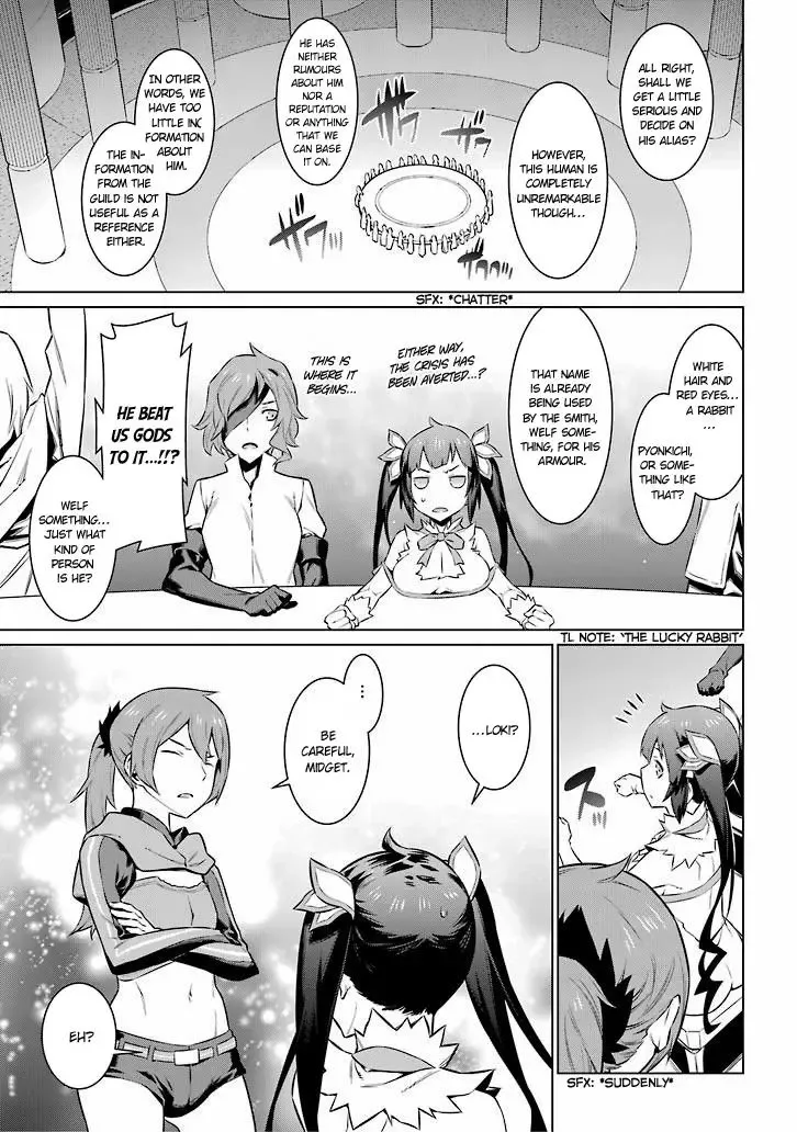 Dungeon ni Deai wo Motomeru no wa Machigatteiru Darou ka Chapter 48 page 17