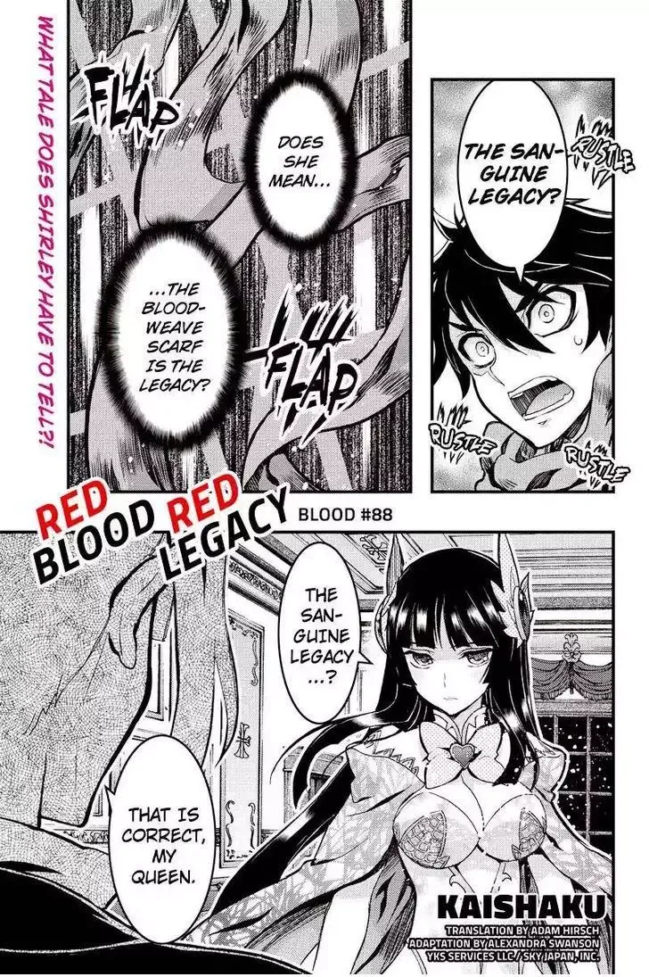 Aka Akatoretachi No Monogatari Chapter 88 page 1