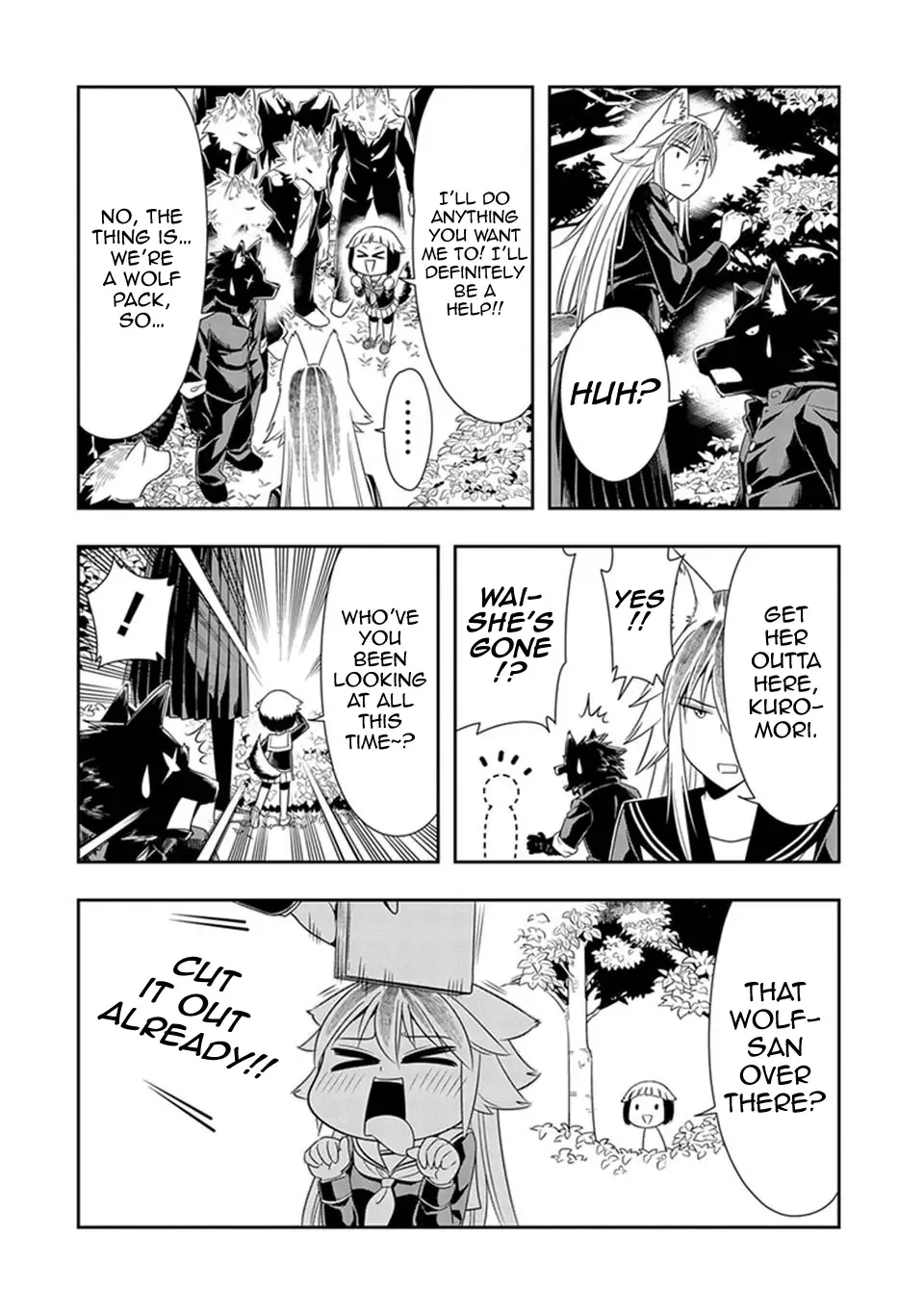 Murenase! Shiiton Gakuen Chapter 22 page 8