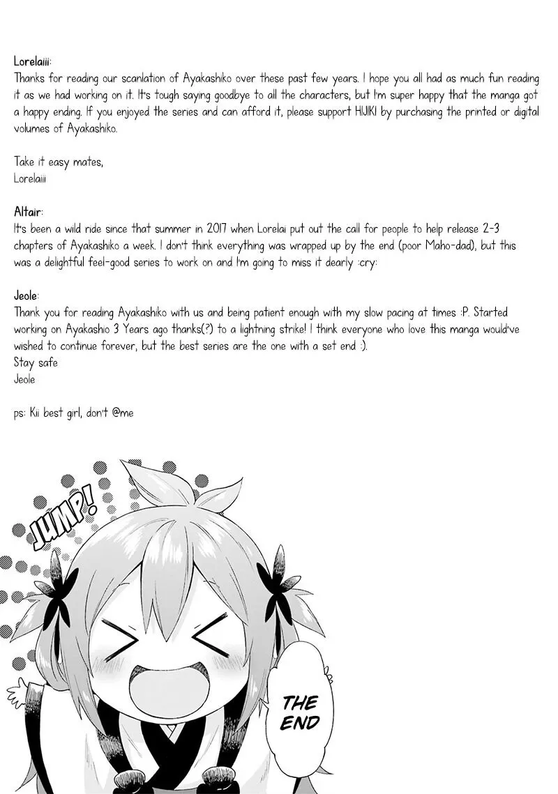 Ayakashiko Chapter 64.2 page 36