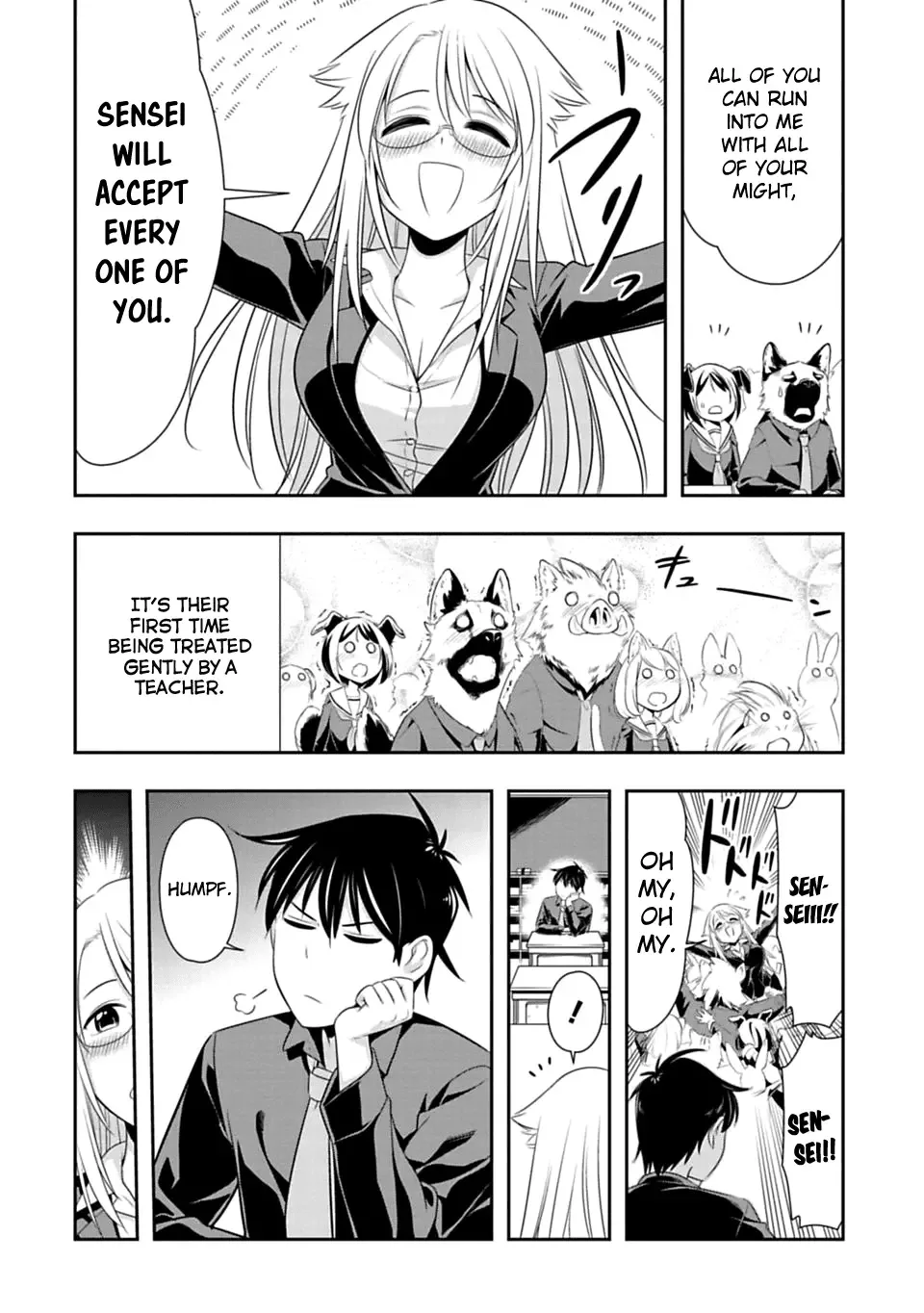 Murenase! Shiiton Gakuen Chapter 41 page 4