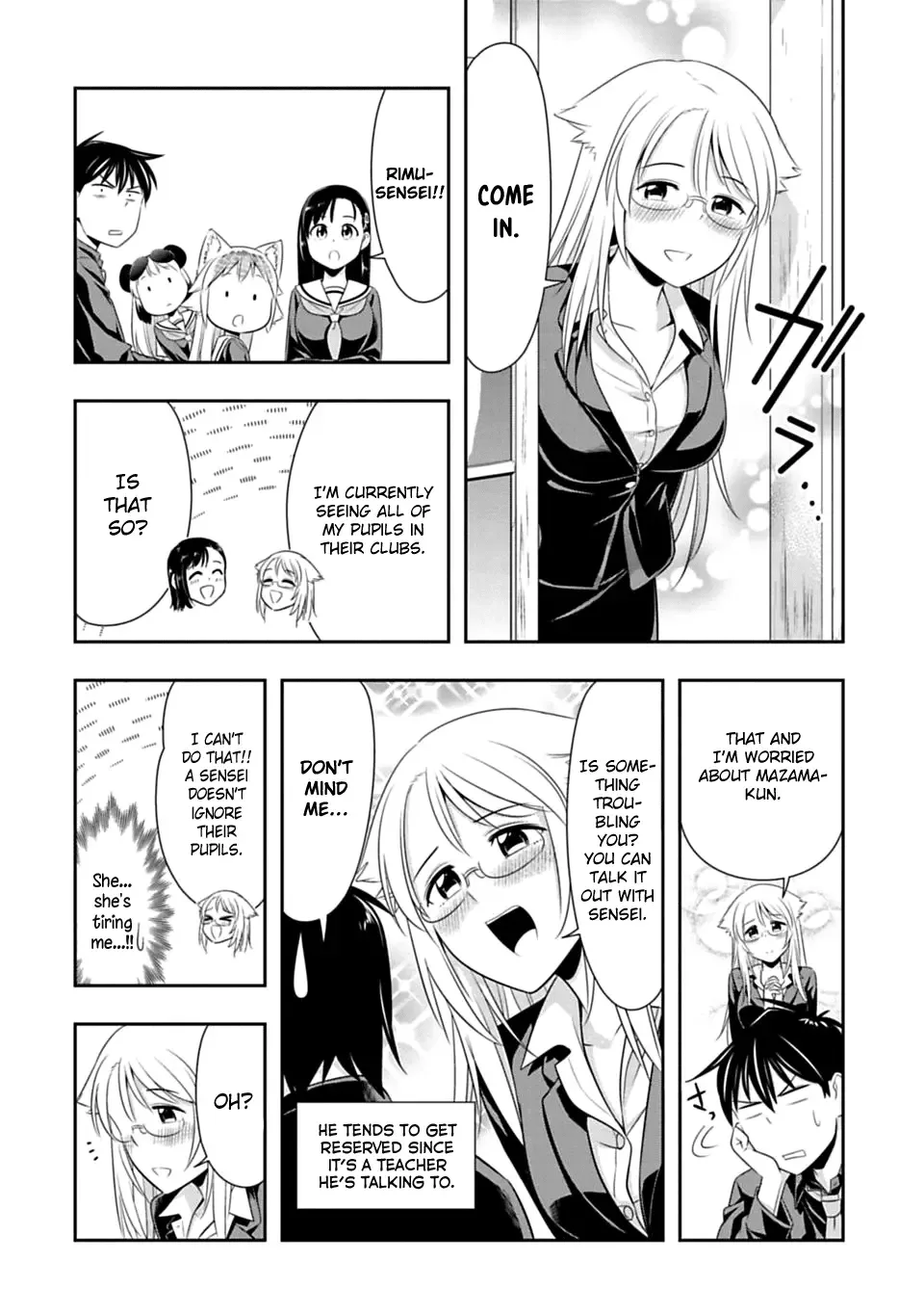 Murenase! Shiiton Gakuen Chapter 41 page 8