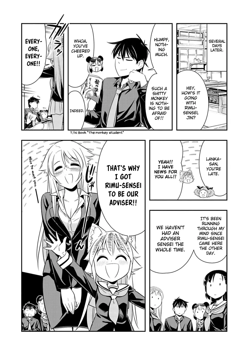 Murenase! Shiiton Gakuen Chapter 41 page 21