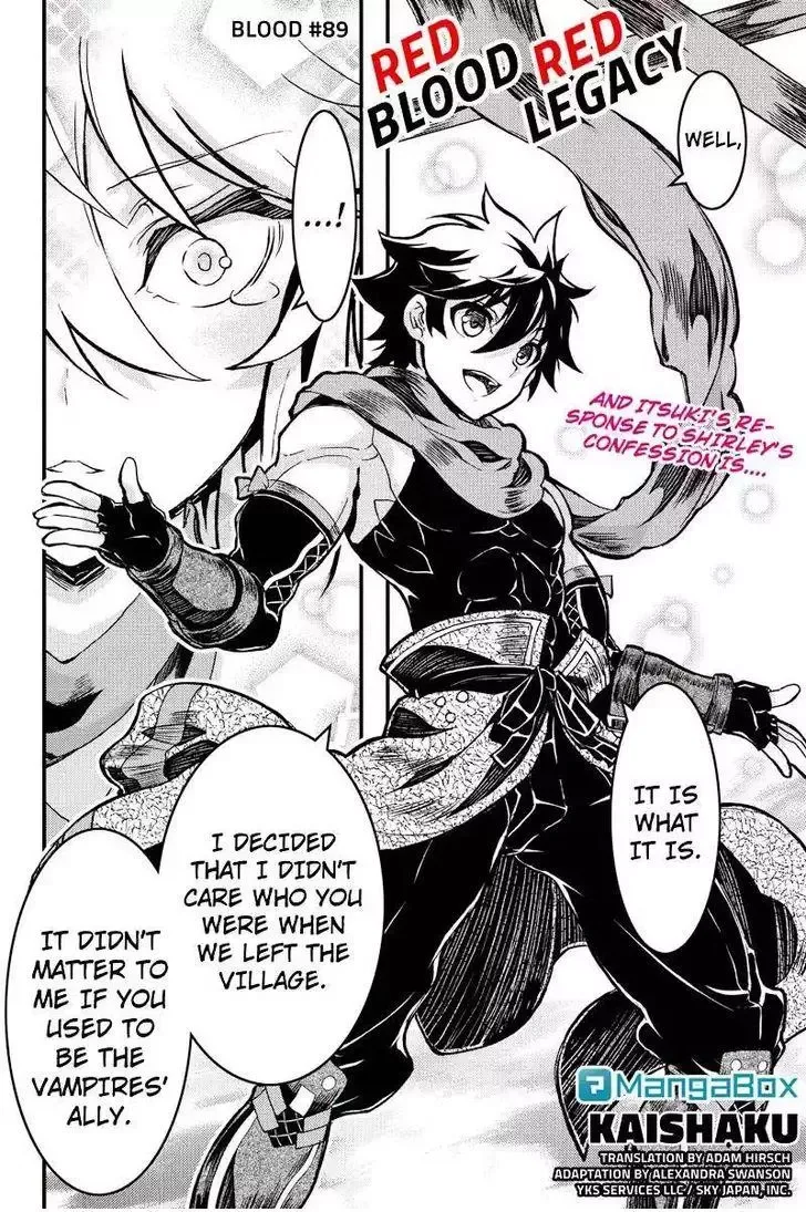 Aka Akatoretachi No Monogatari Chapter 89 page 1