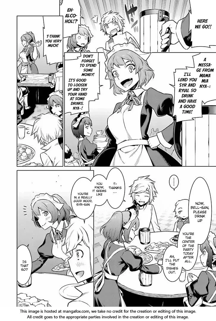 Dungeon ni Deai wo Motomeru no wa Machigatteiru Darou ka Chapter 49 page 6