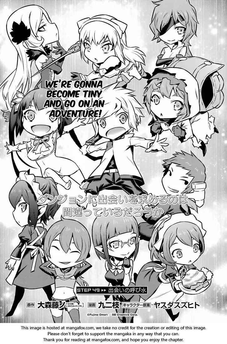 Dungeon ni Deai wo Motomeru no wa Machigatteiru Darou ka Chapter 49 page 3