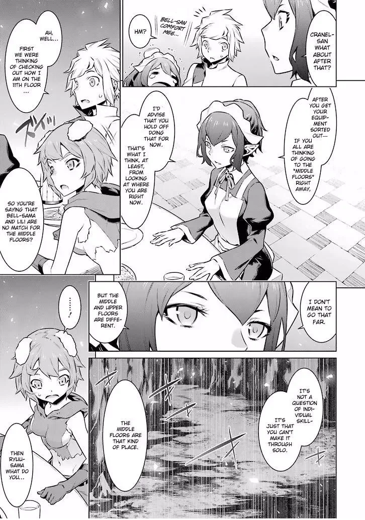 Dungeon ni Deai wo Motomeru no wa Machigatteiru Darou ka Chapter 49 page 11