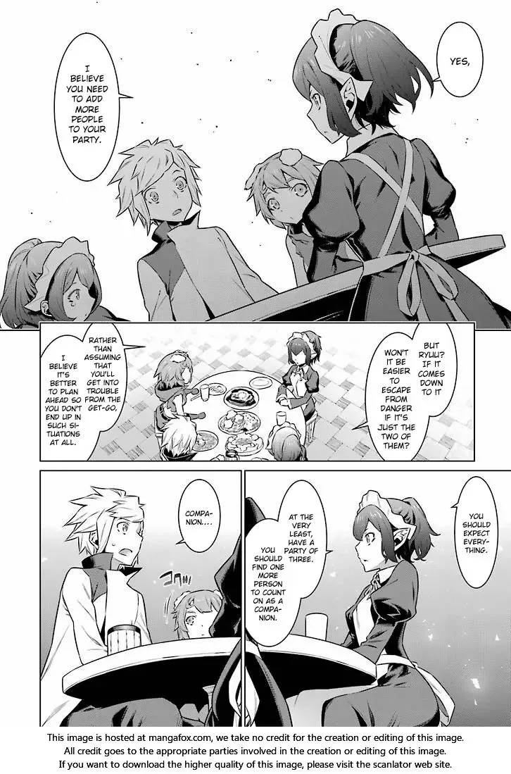 Dungeon ni Deai wo Motomeru no wa Machigatteiru Darou ka Chapter 49 page 12