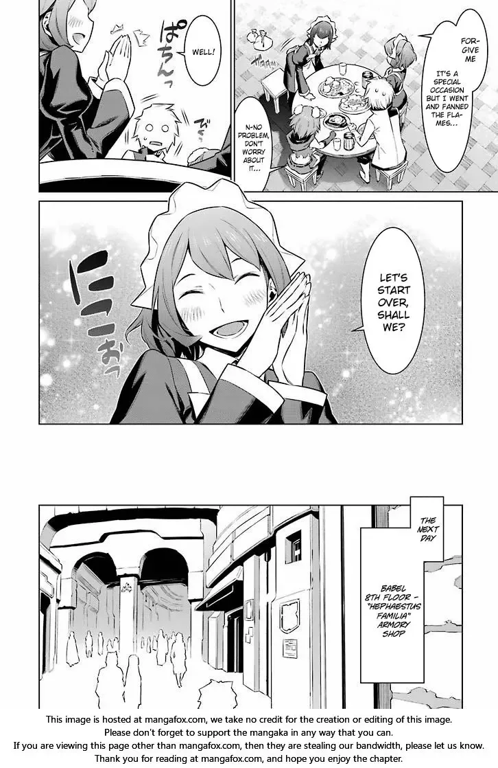 Dungeon ni Deai wo Motomeru no wa Machigatteiru Darou ka Chapter 49 page 20