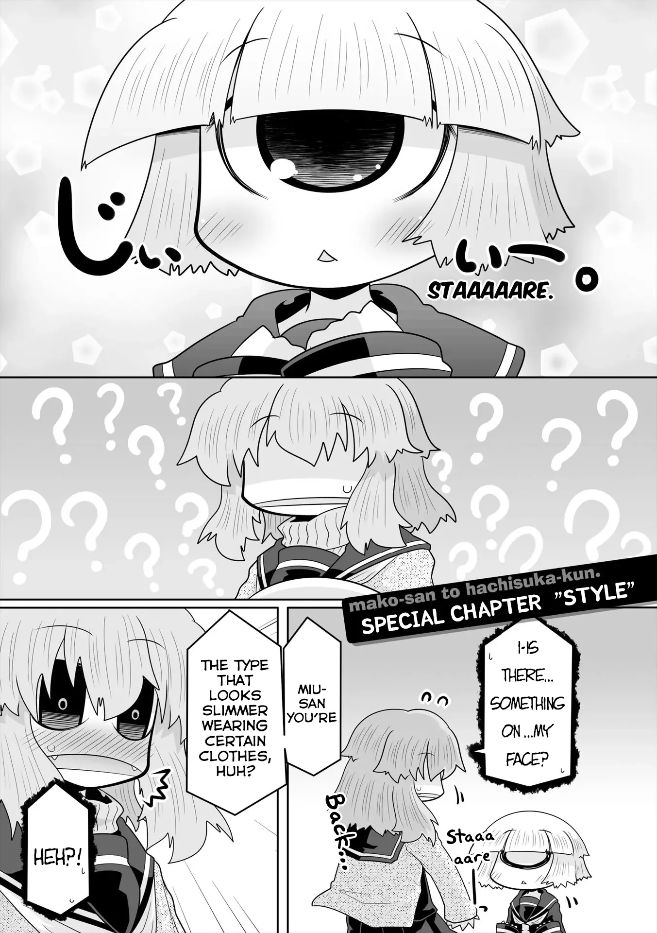 Mako-san to Hachisuka-kun. Chapter 28.5 page 1