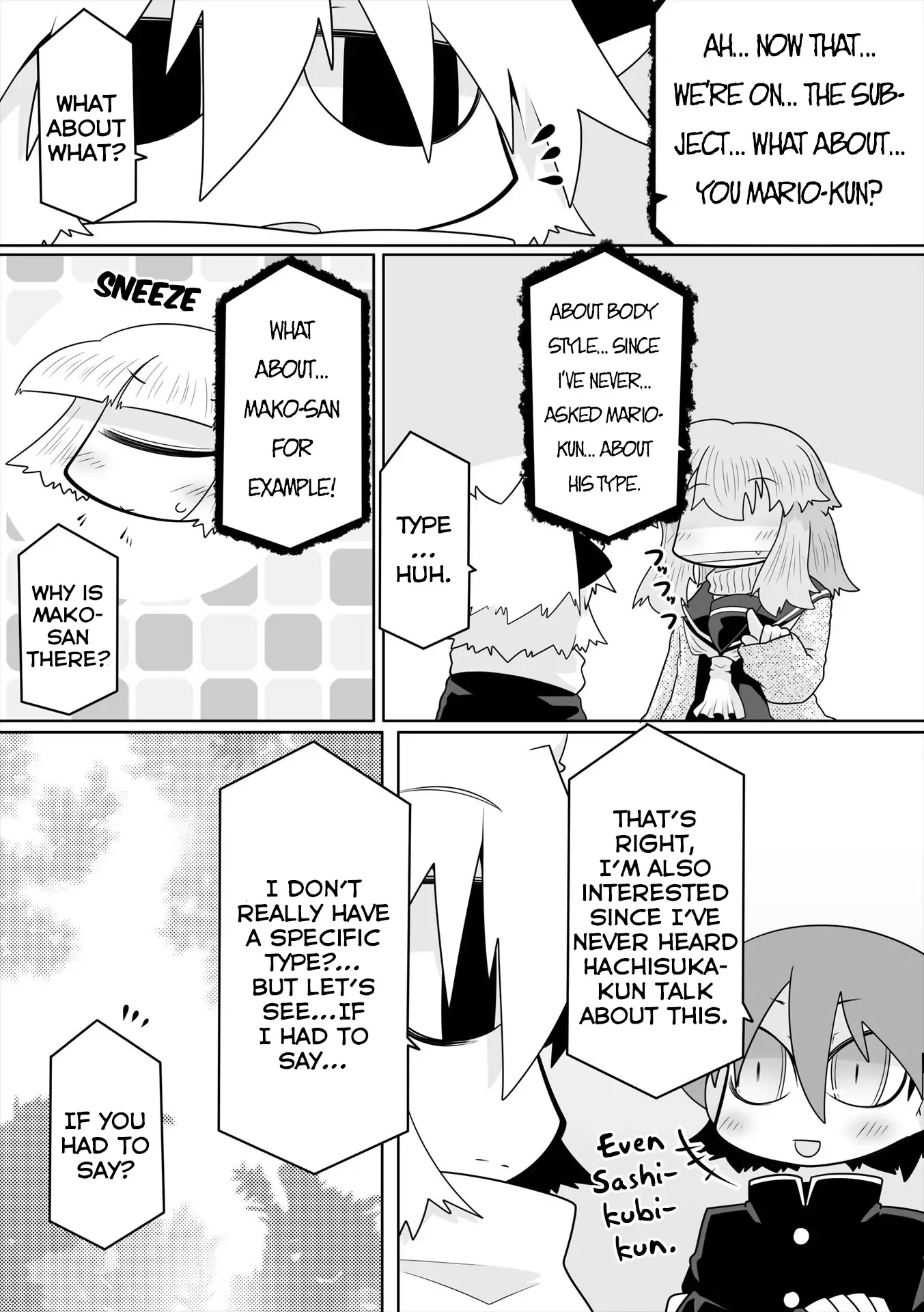 Mako-san to Hachisuka-kun. Chapter 28.5 page 9