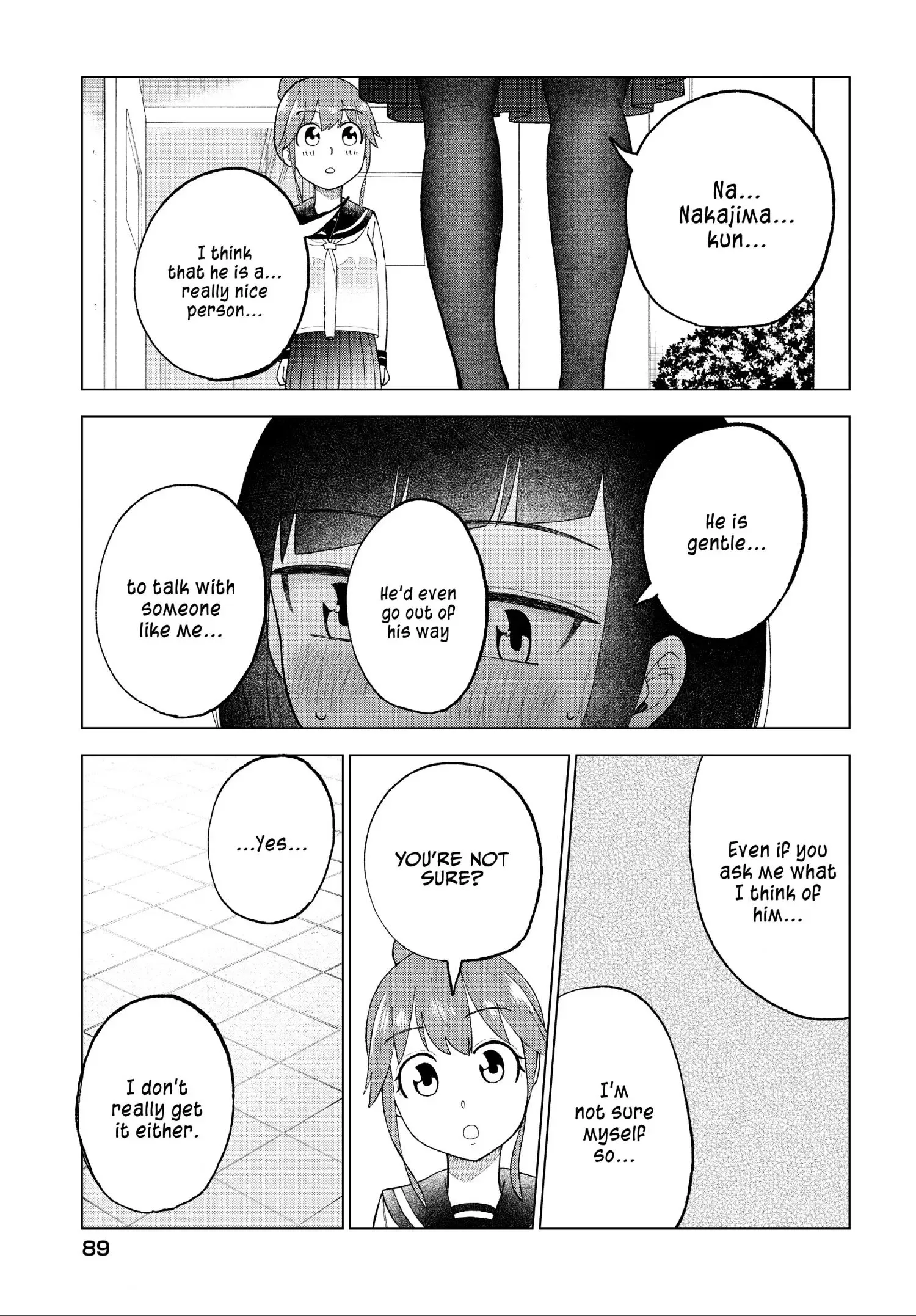 My Classmate Tanaka-San Is Super Scary Chapter 37 page 4