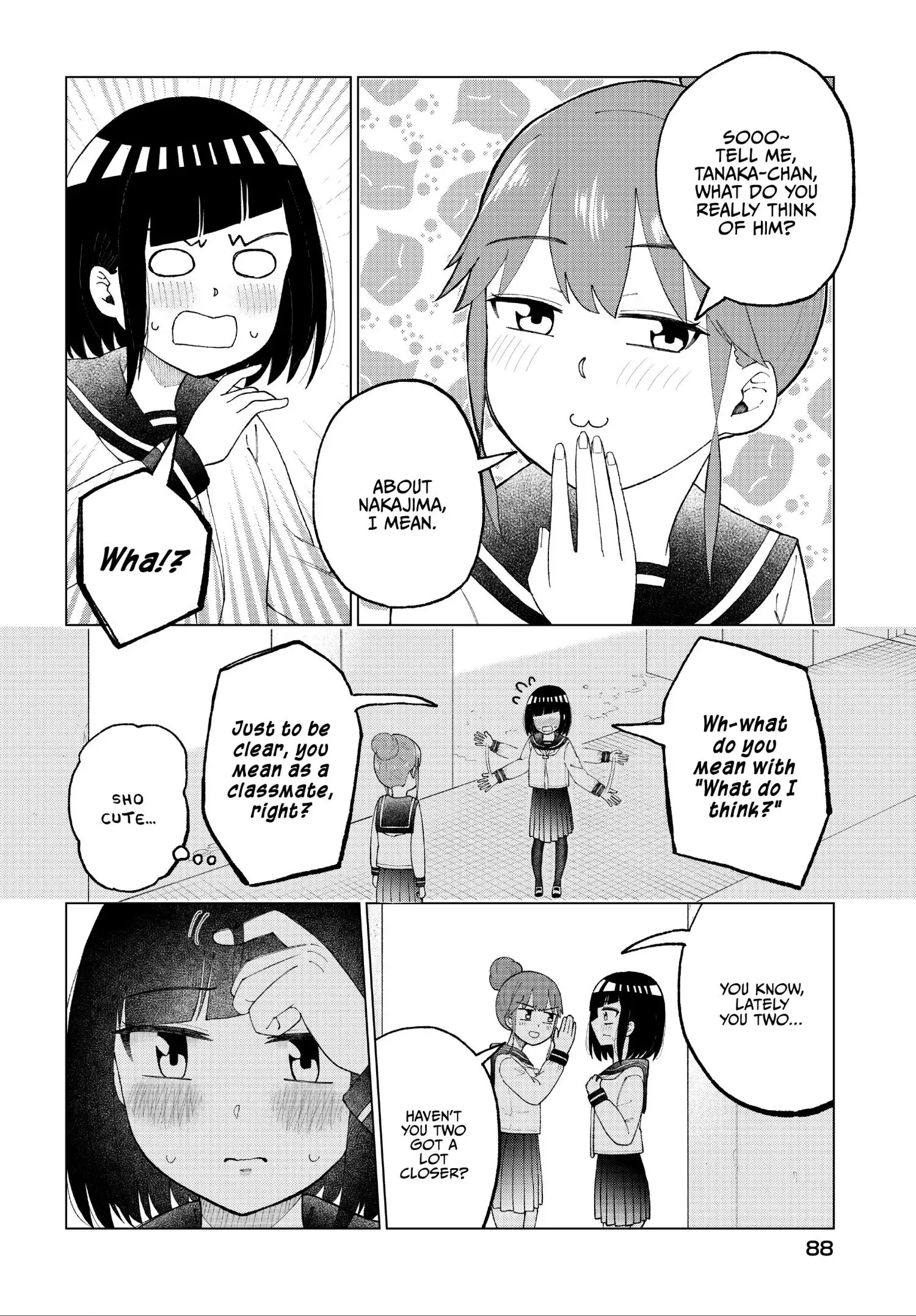 My Classmate Tanaka-San Is Super Scary Chapter 37 page 3