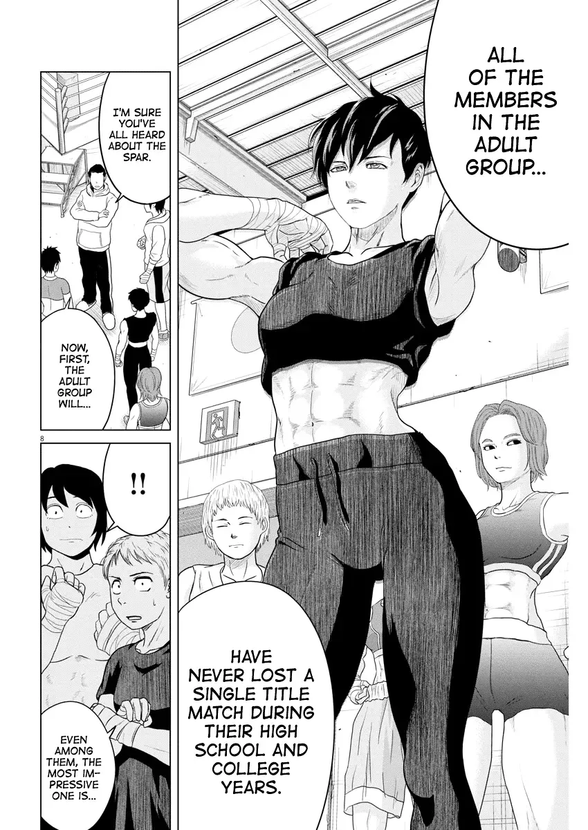 Saotome Senshu, Hitakakusu Chapter 78 page 8