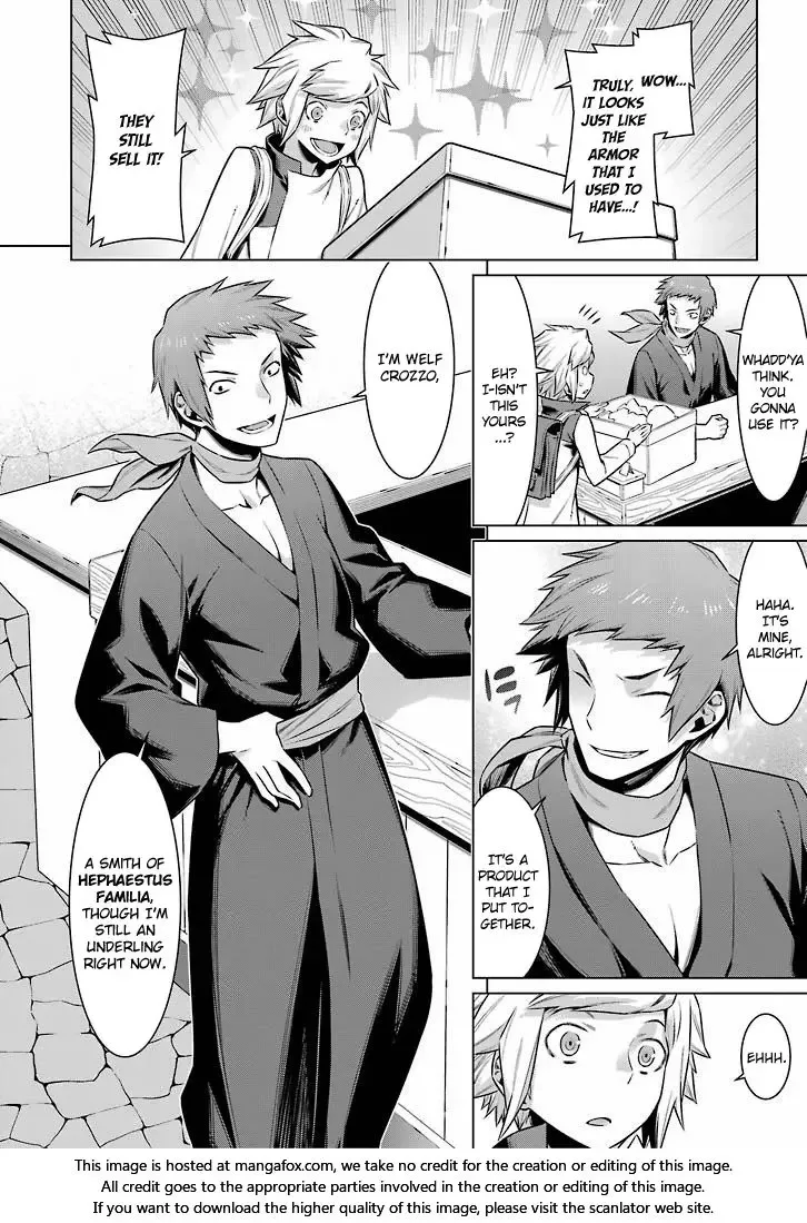 Dungeon ni Deai wo Motomeru no wa Machigatteiru Darou ka Chapter 50 page 6