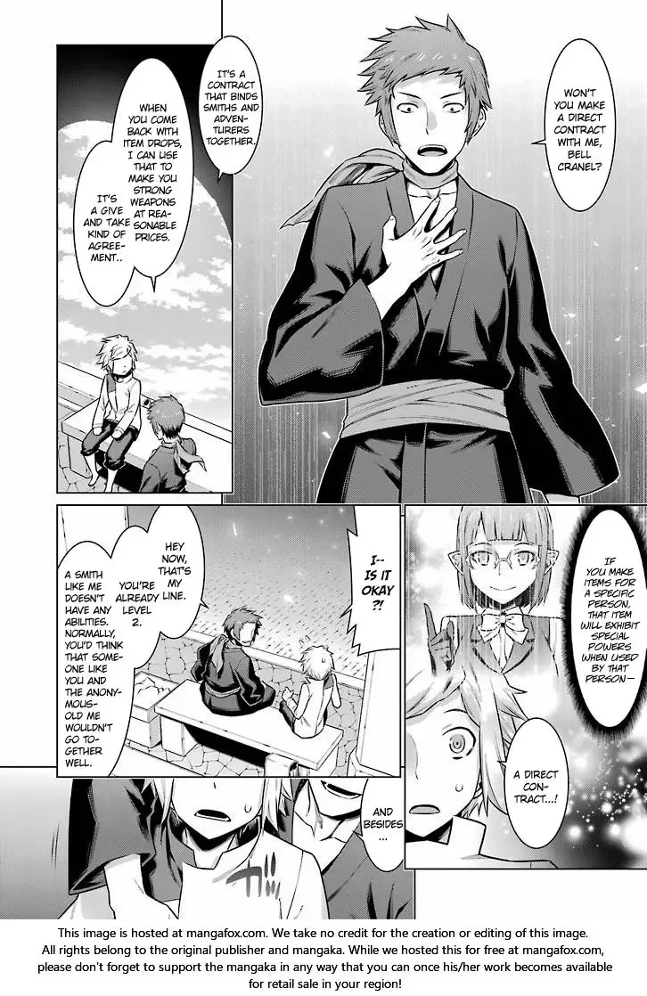 Dungeon ni Deai wo Motomeru no wa Machigatteiru Darou ka Chapter 50 page 10