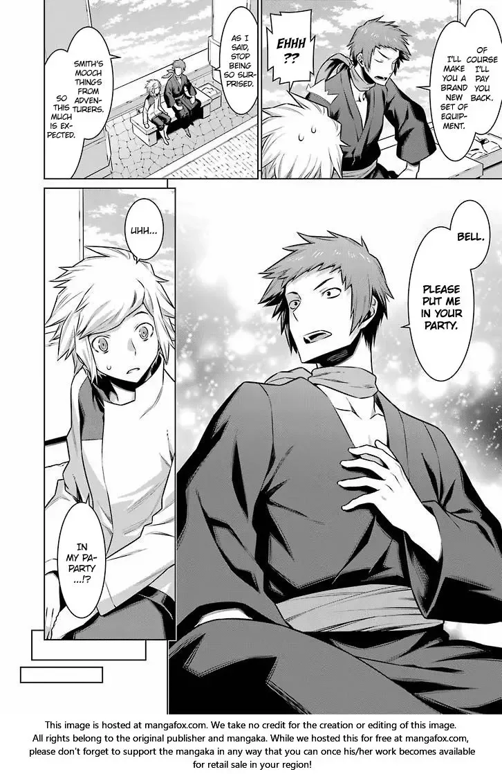 Dungeon ni Deai wo Motomeru no wa Machigatteiru Darou ka Chapter 50 page 14