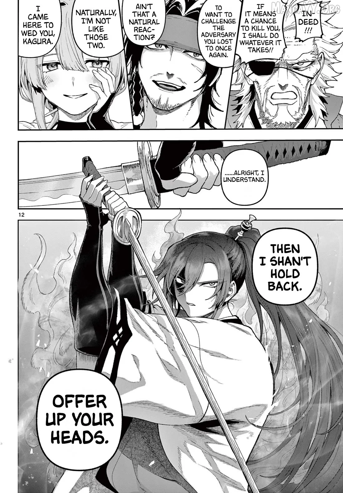 KaguRai: Kagura to Raito Chapter 39 page 12