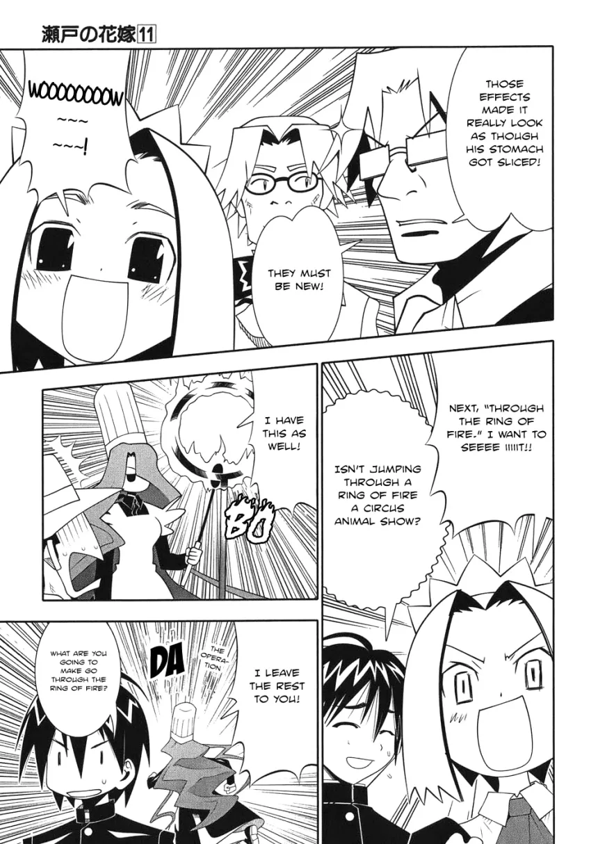 Seto no Hanayome Chapter 47 page 28