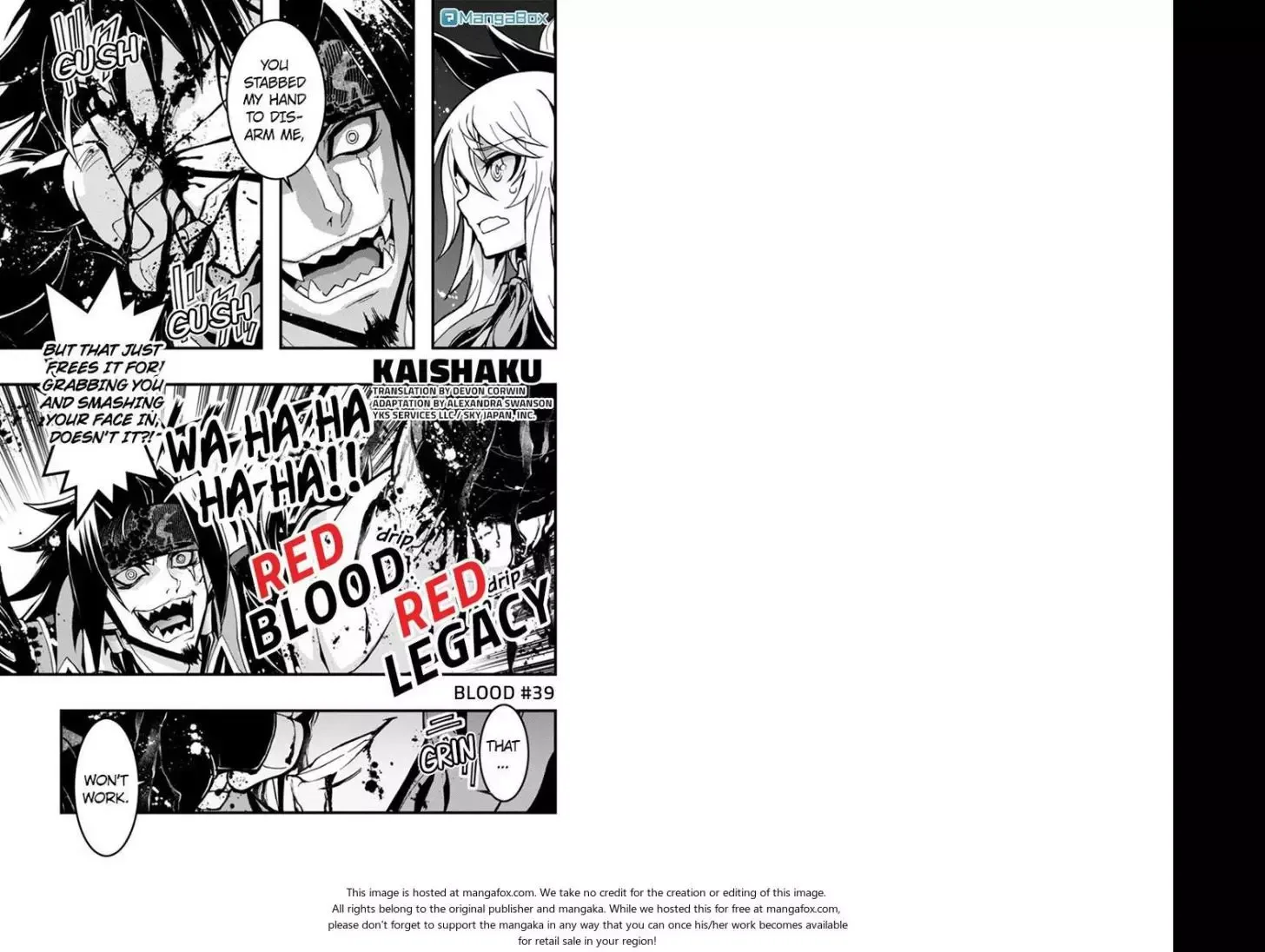 Aka Akatoretachi No Monogatari Chapter 39 page 1