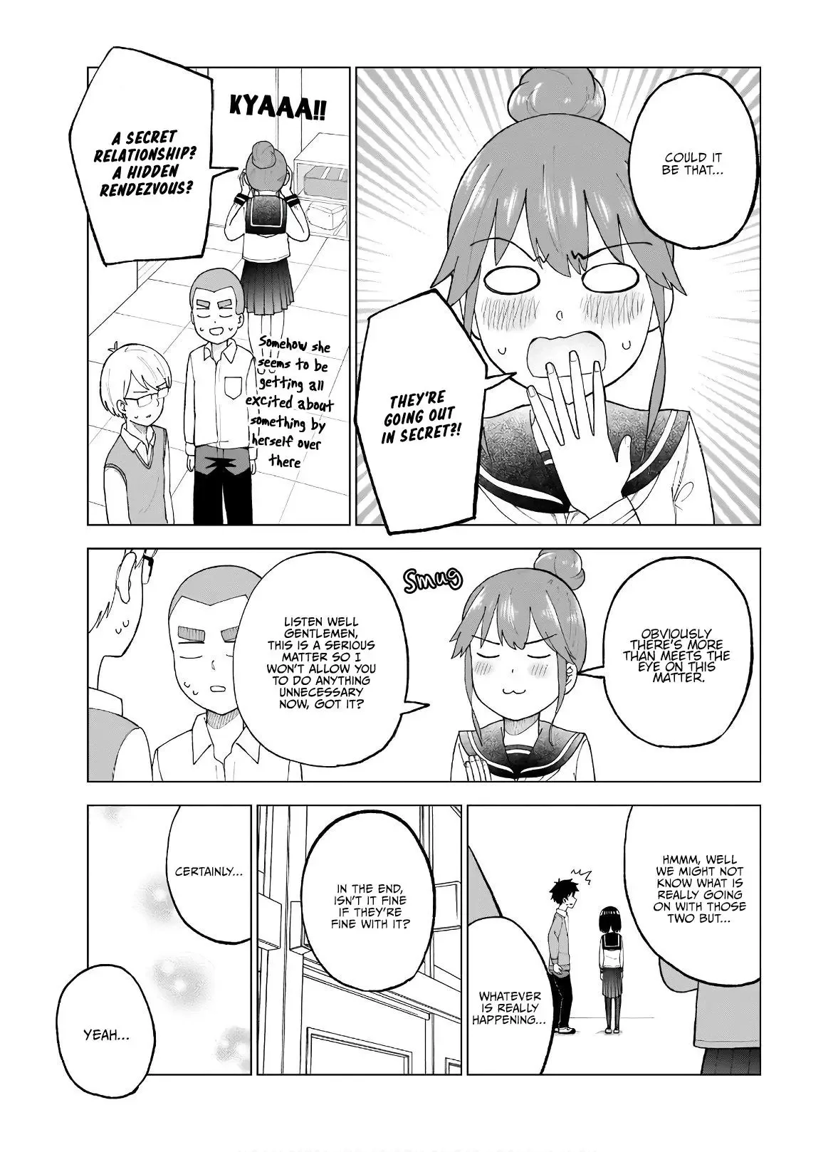 My Classmate Tanaka-San Is Super Scary Chapter 38 page 4