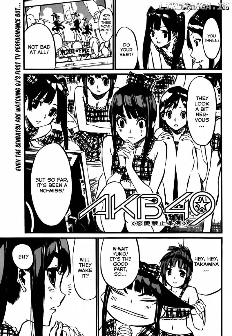 AKB49 - Renai Kinshi Jourei Chapter 85 page 3