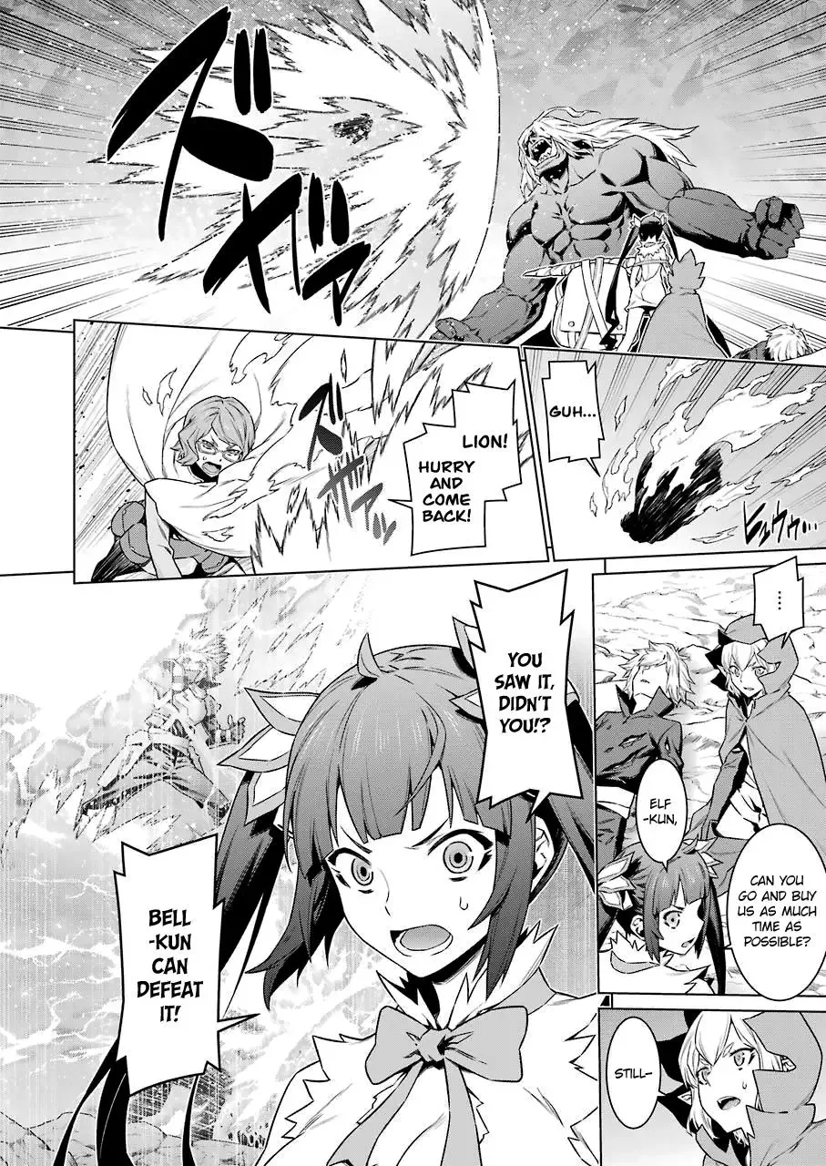 Dungeon ni Deai wo Motomeru no wa Machigatteiru Darou ka Chapter 82 page 10