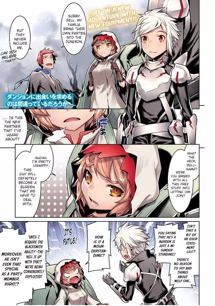 Dungeon ni Deai wo Motomeru no wa Machigatteiru Darou ka Chapter 51 page 3