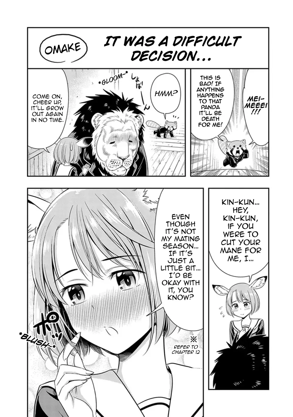 Murenase! Shiiton Gakuen Chapter 23.5 page 1