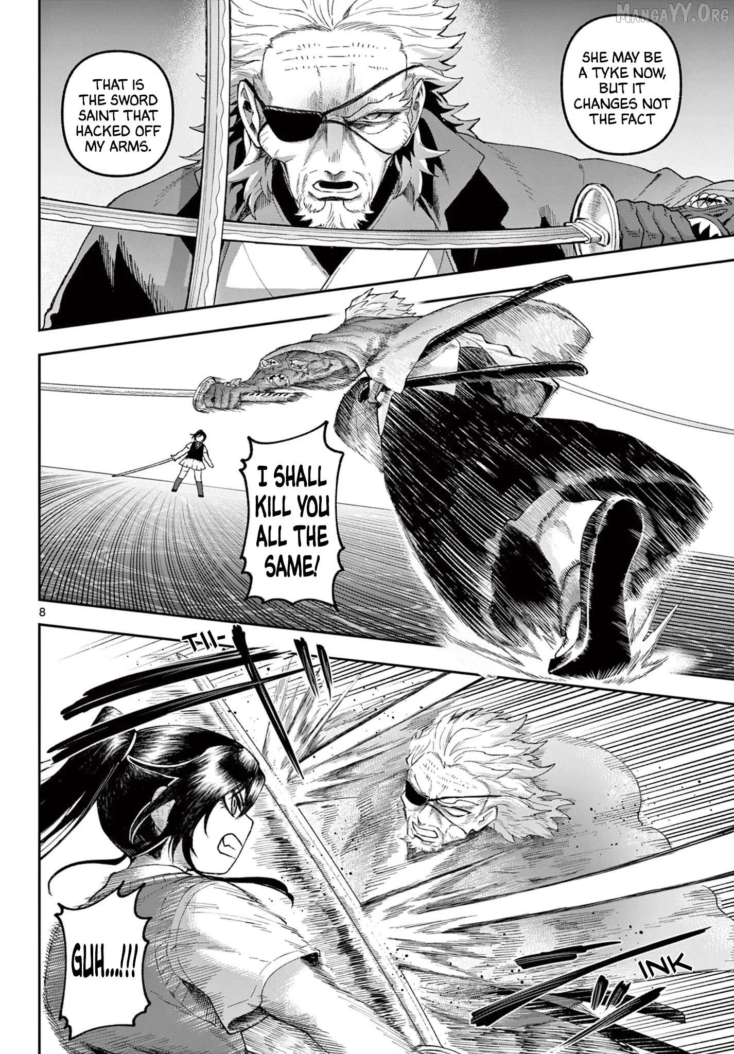 KaguRai: Kagura to Raito Chapter 40 page 8
