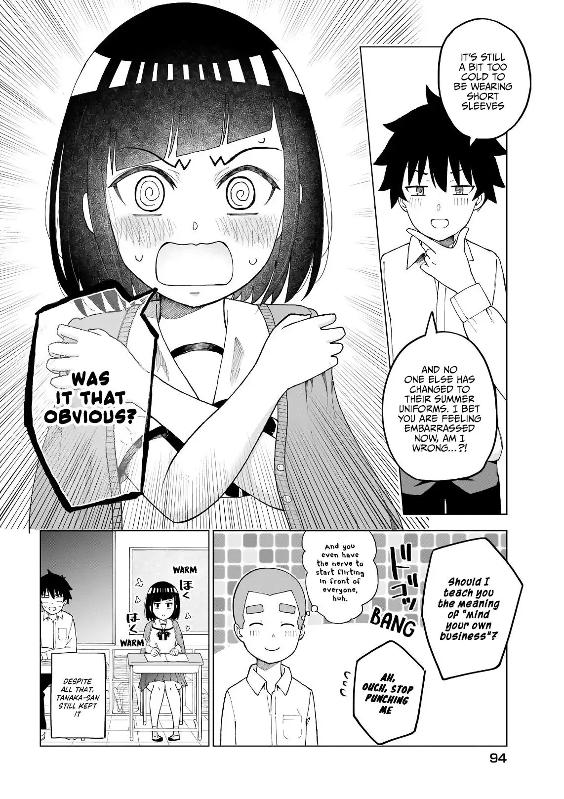 My Classmate Tanaka-San Is Super Scary Chapter 39 page 5