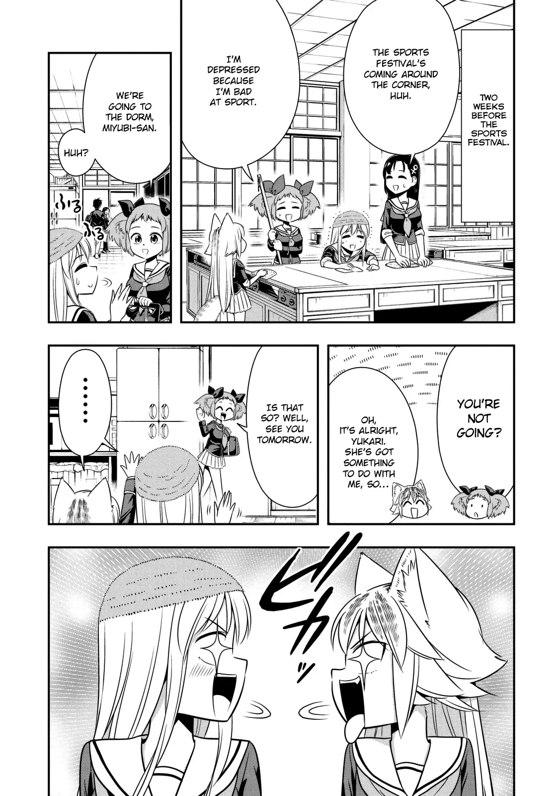 Murenase! Shiiton Gakuen Chapter 34.6 page 1