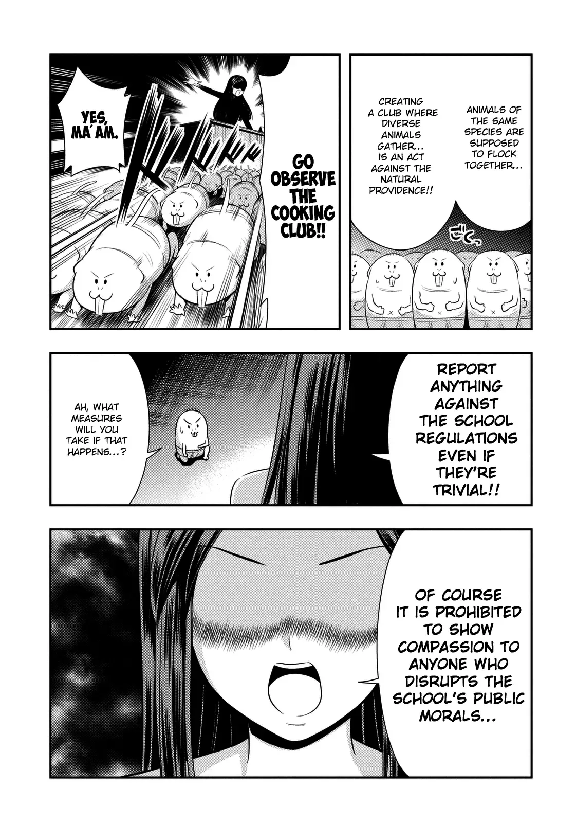 Murenase! Shiiton Gakuen Chapter 34.6 page 15