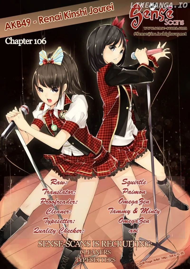 AKB49 - Renai Kinshi Jourei Chapter 106 page 1