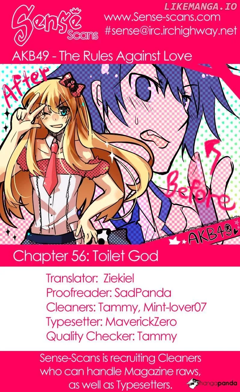 AKB49 - Renai Kinshi Jourei Chapter 56 page 1